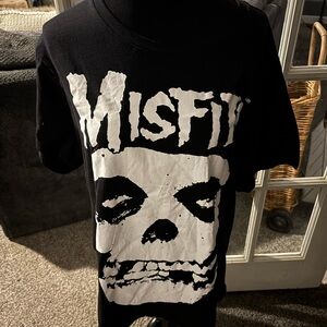 Black Graphic Tee for Men